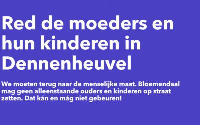 Red de moeders en kinderen in Dennenheuvel