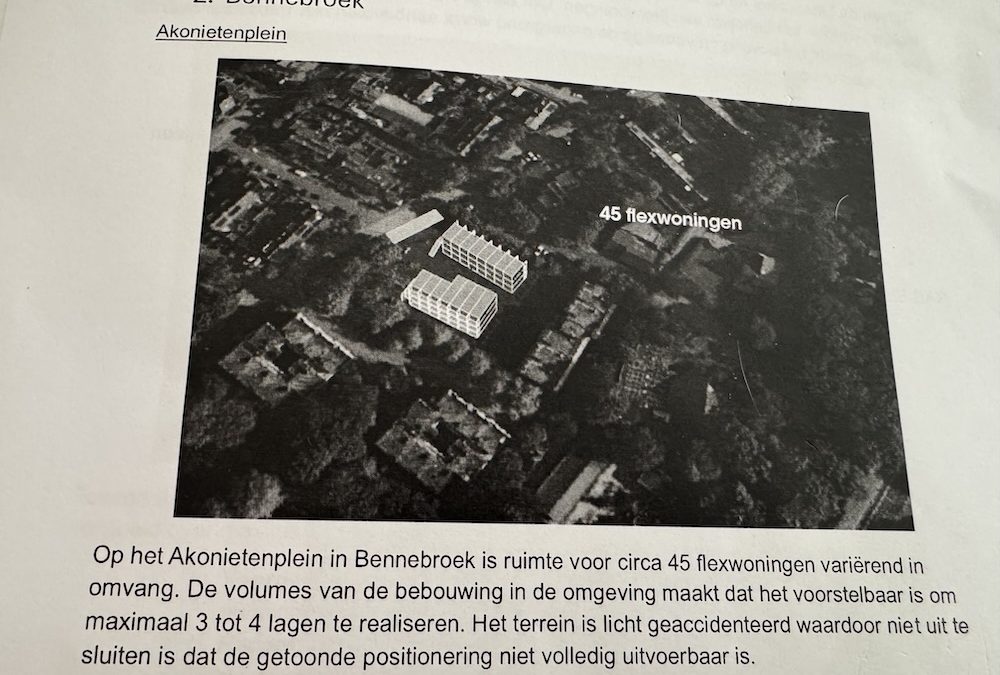 Plannen Bloemendaal Containerwoningen Bennebroek