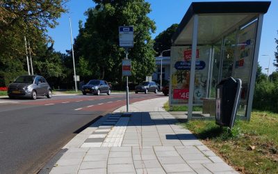 Over asfalt en fietspaden
