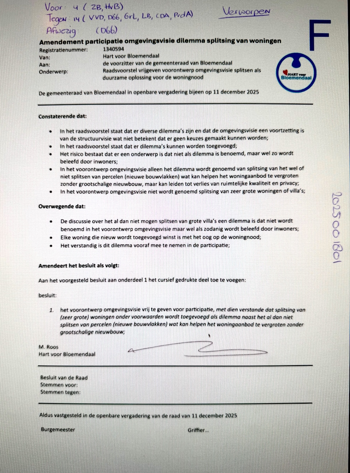 participatie omgevingsvisie dilemma splitsing van woningen_HvB